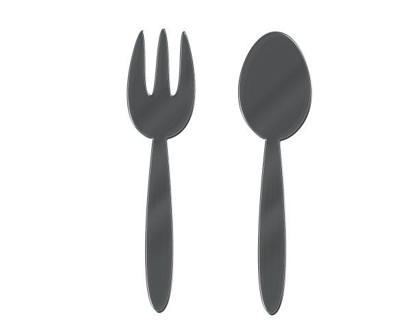 叉子和勺子图片下载