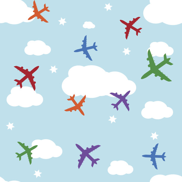 无缝矢量背景与射流图片下载