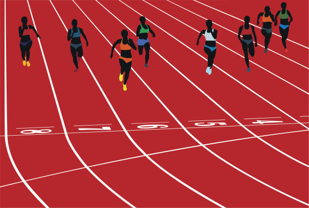 女运动员跑步图片下载