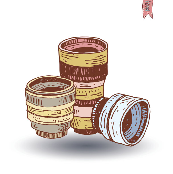 镜头图标，矢量插图图片下载