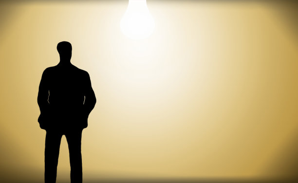 一个商人正在寻找一个想法图片下载