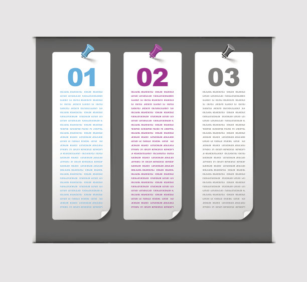 现代信息图模板图片下载