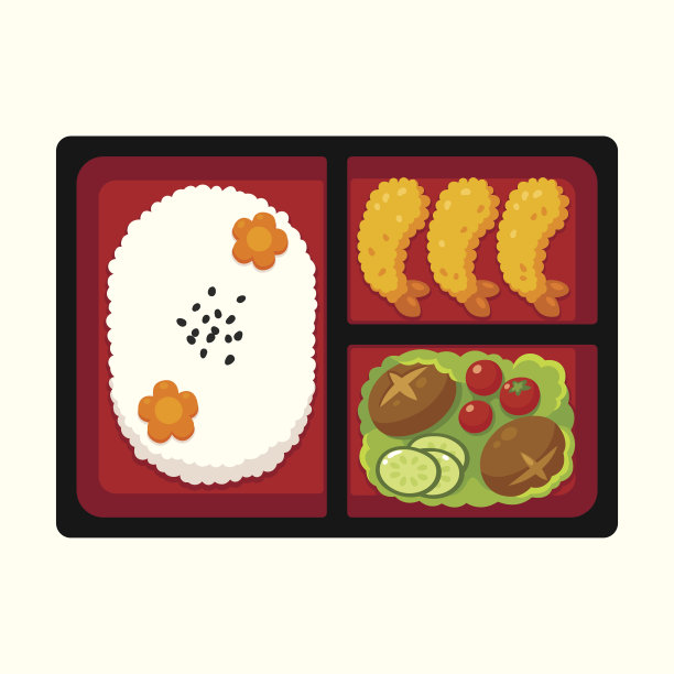 日本的便当盒图片下载