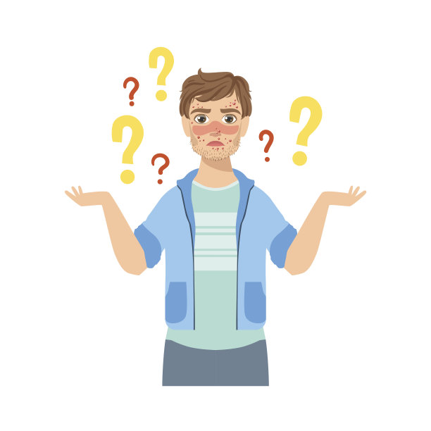 有皮肤问题的人正在寻求皮肤治疗图片下载