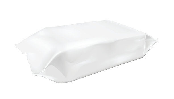 白色空白箔食品零食包装的薯条，糖果图片下载