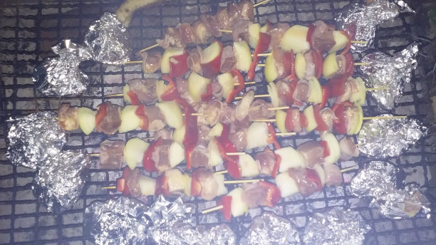 烤肉串4图片下载