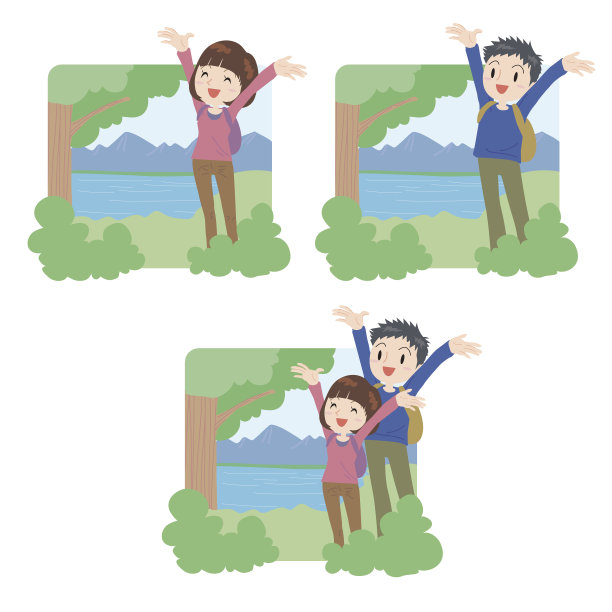 户外的人图片下载