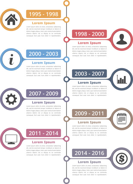 时间轴素材图片