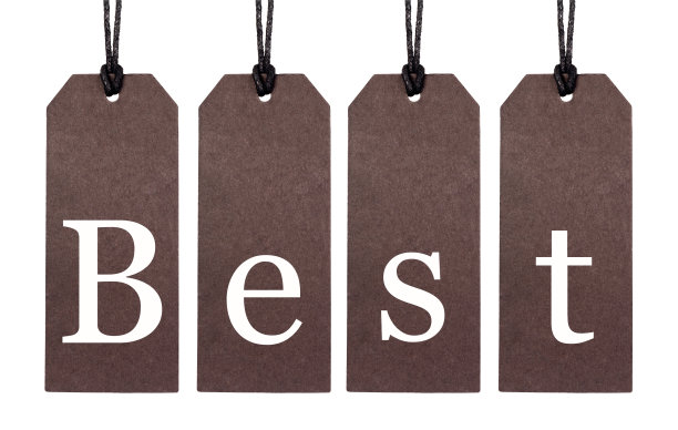 最好的标签孤立在白色图片下载