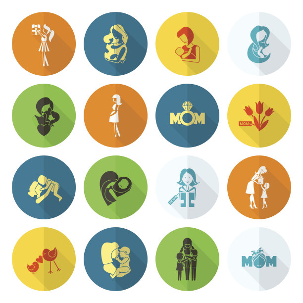 母亲节快乐图标图片下载