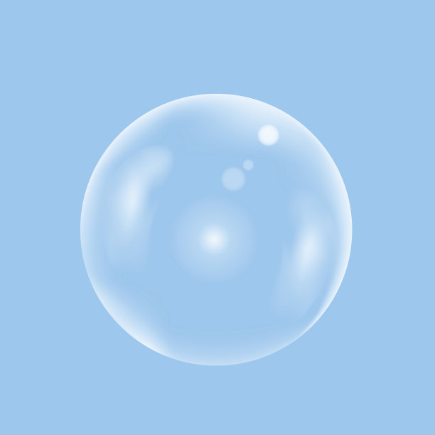 水透明的泡沫图片下载