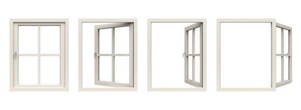 白色窗框。图片下载