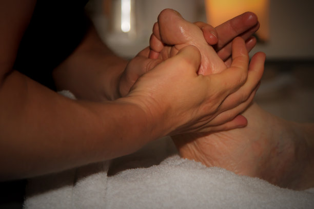 足部按摩特写图片下载