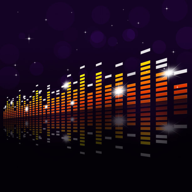 音乐均衡器素材图片