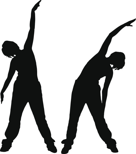 矢量剪影的女人。图片下载