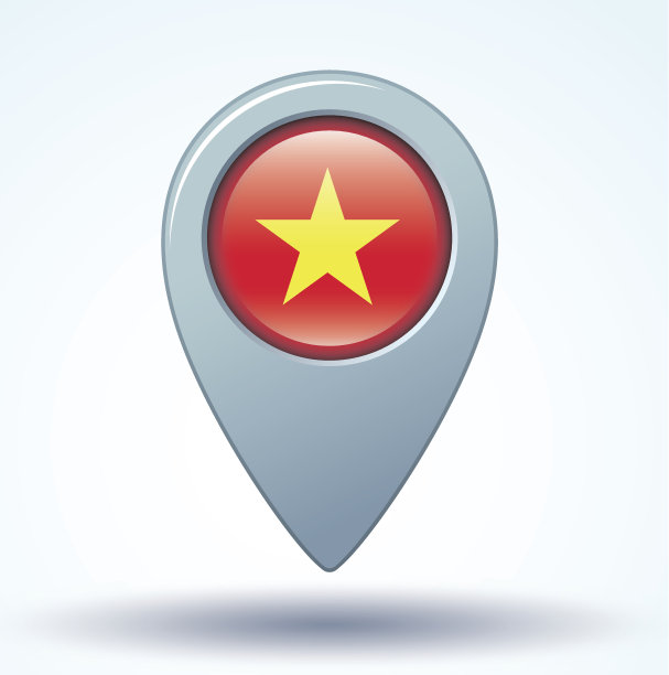 越南国旗，矢量图图片下载