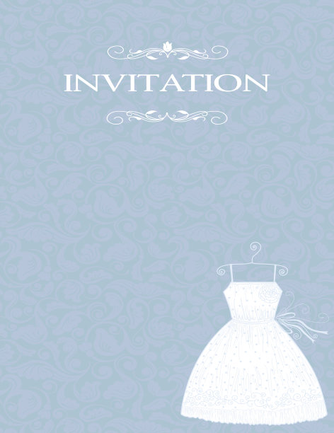 白色新娘礼服背景图片下载