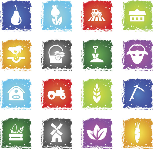 农业图标设置图片下载