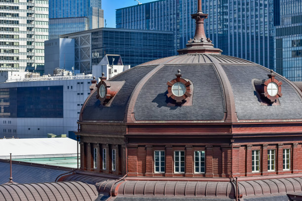 蓝天东京站图片下载