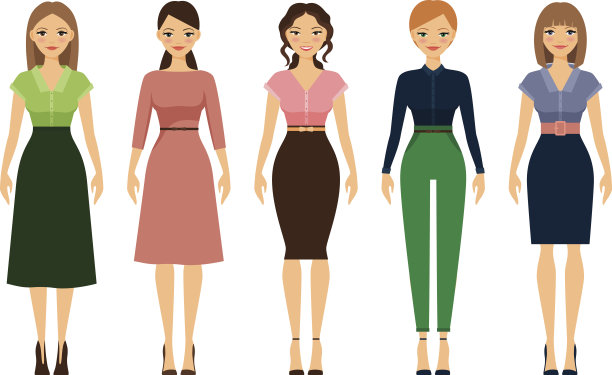 女性着装要求浪漫风格偶像图片下载