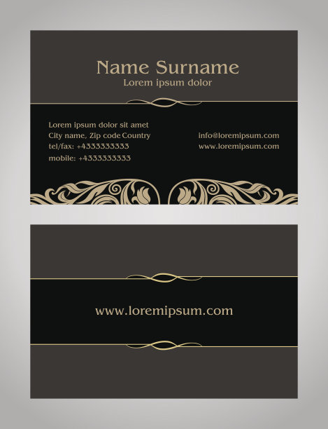 名片创意设计图片下载