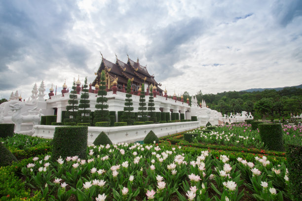 公园。泰国世界园艺博览会图片下载