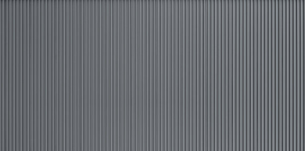 波纹金属墙面纹理图片下载