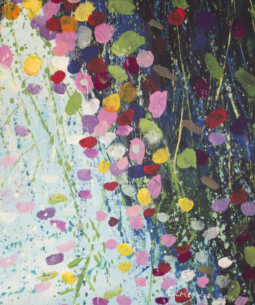 绘画作为背景的细节素材图片