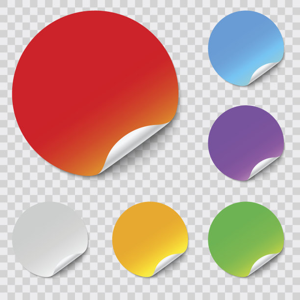 向量贴纸素材图片