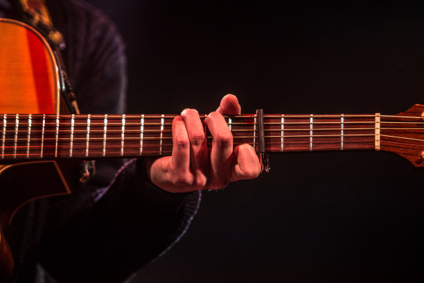 手弹吉他图片下载