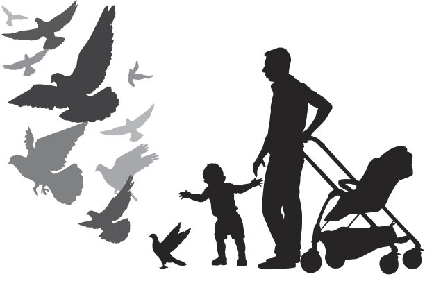 父亲与孩子图片下载