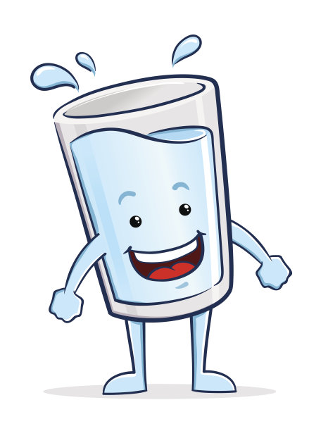 水杯卡通人物素材图片
