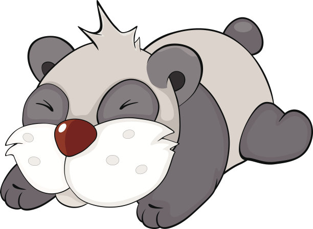 熊熊猫卡通图片下载