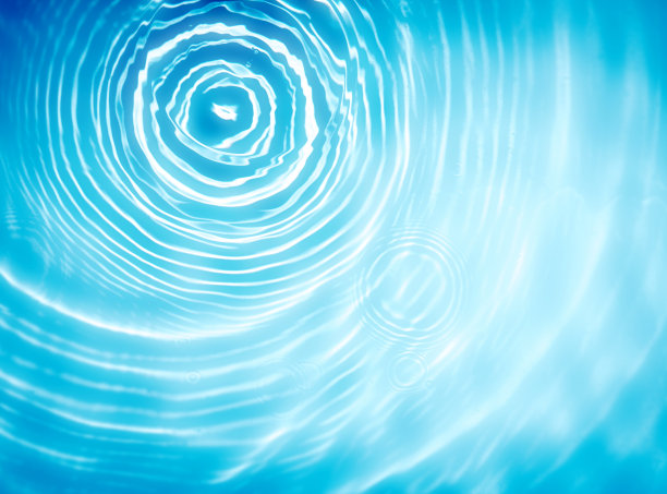 圆水波纹波面背景图片下载