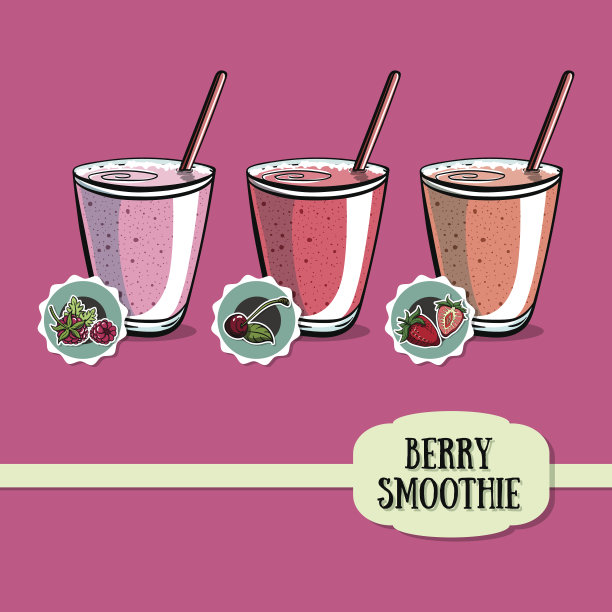 可爱的手绘饮料图片下载