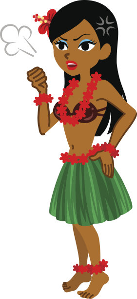 愤怒的女性草裙舞-全长图片下载