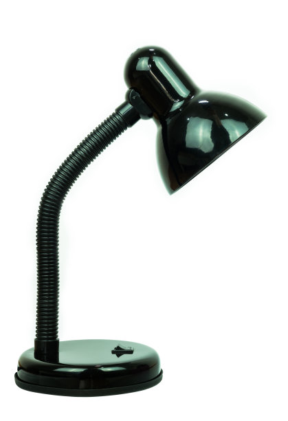 白色孤立背景上的黑色灯图片下载