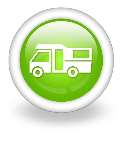 图标，按钮，象形图房车图片下载