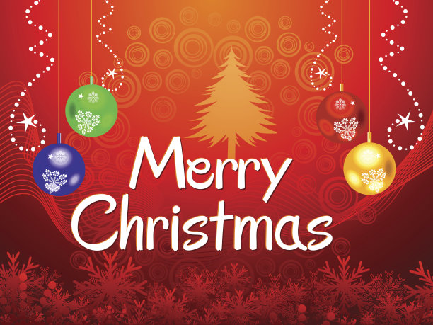 抽象艺术圣诞背景图片下载