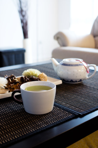 绿茶在客厅供应图片下载