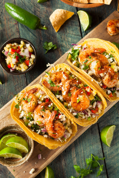 自制辣虾玉米饼图片下载