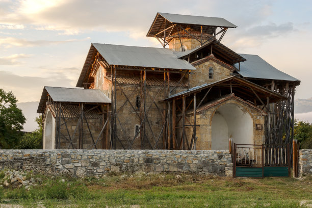 阿布哈兹,Lykhny。狄奥托科的神殿图片下载
