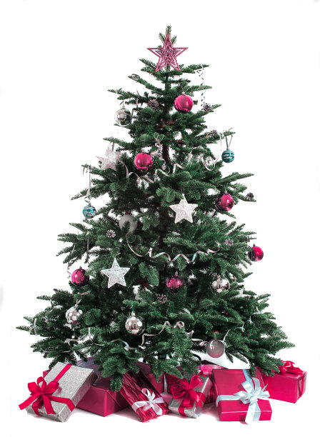 装饰圣诞树图片下载