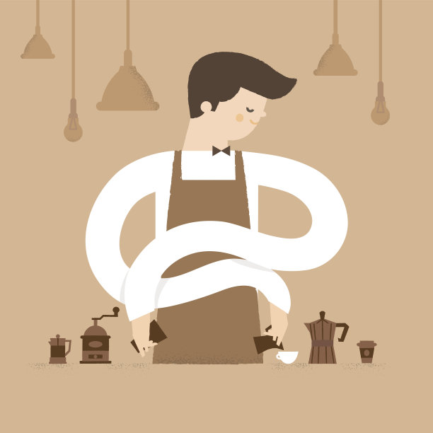 职业——咖啡师图片下载