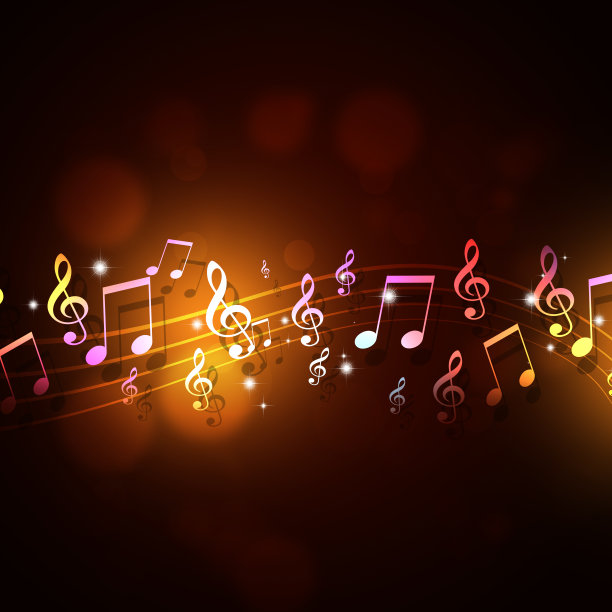 时髦的音乐背景图片下载