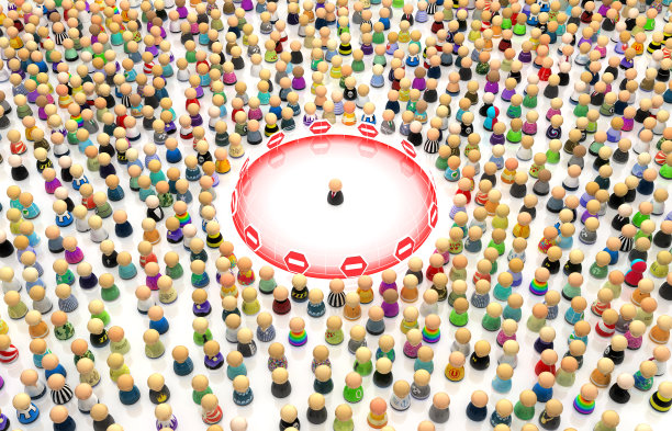 卡通人群，个人空间图片下载