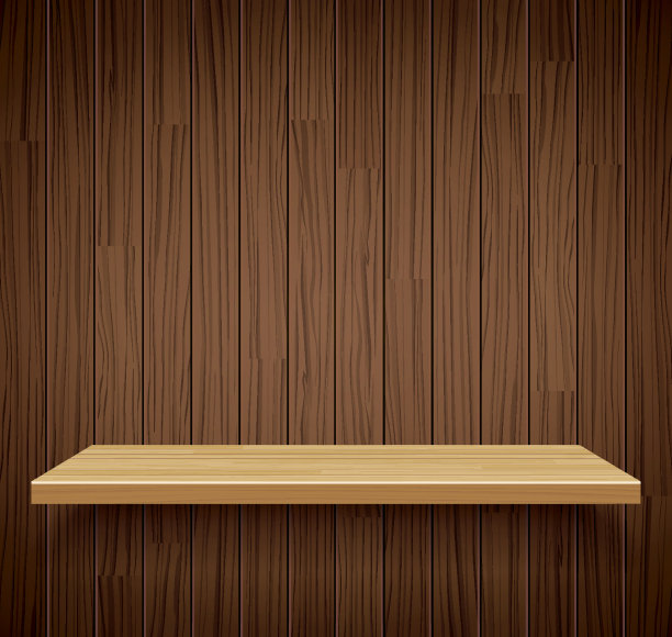 向量空木架背景。空木材为您的产品图片下载