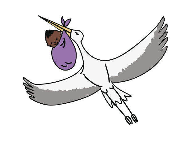 宝宝交付鹳图片下载