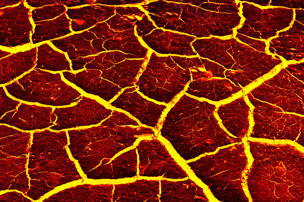 熔岩的表面。背景图片下载