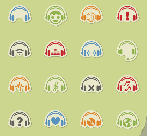 耳机图标设置图片下载